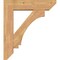 Ekena Millwork Imperial Slat Smooth Bracket w/ Offset Brace, Western Red Cedar, 7 1/2"W x 30"D x 34"H BKT0806X30X34IMP06SWR - alternate 3